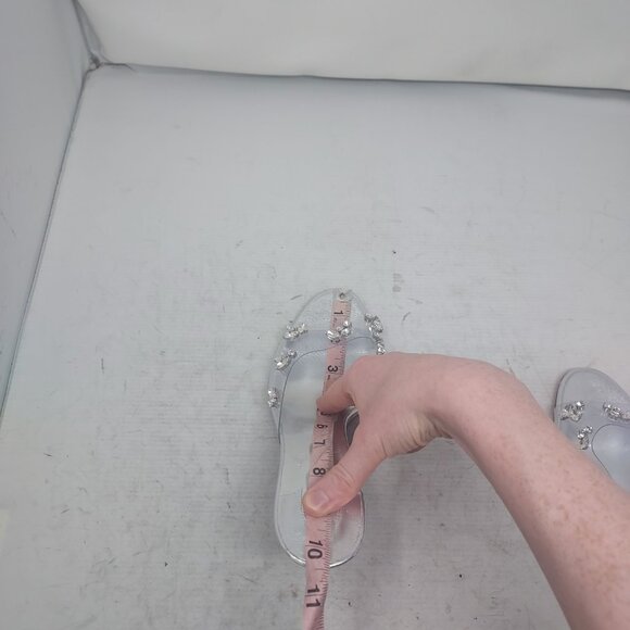 Christian Louboutin Degraqueen PVC Silver Jewel Heel Sandal - Picture 6 of 14